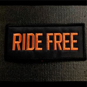 Vintage 1980’s Harley Davidson Patch - Ride Free